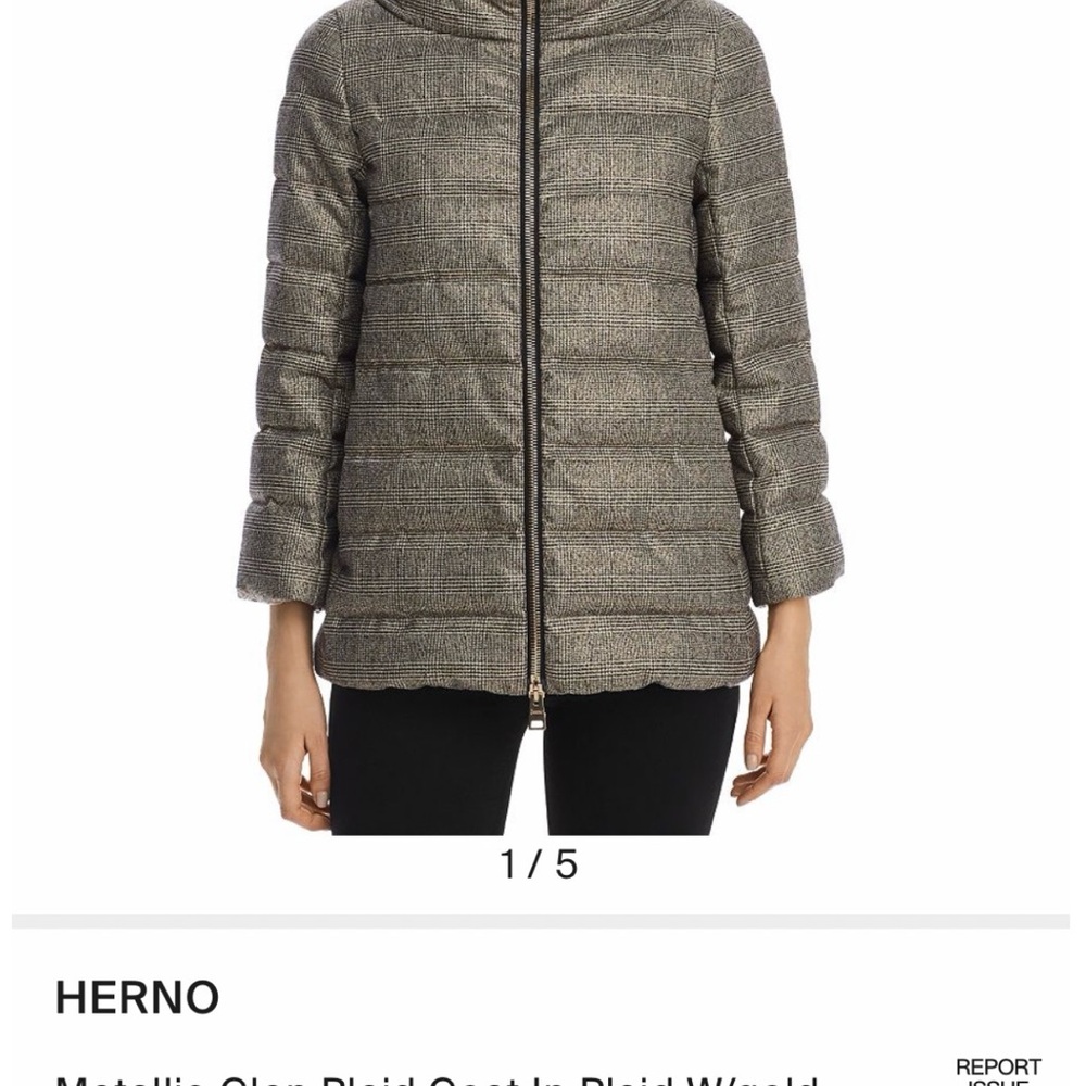 [Pristine] Herno Tech Tartan Wool Jacket - Retail… - image 1